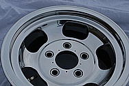 14" Racing Wheel AFTER Chrome-Like Metal Polishing and Buffing Services