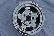 14" Racing Wheel AFTER Chrome-Like Metal Polishing and Buffing Services
