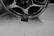 Chevrolet Corvette ZR-1 Aluminum Wheels AFTER Chrome-Like Metal Polishing and Buffing Services / Restoration Services