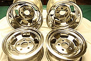 U.S. Indy Aluminum Mag Wheel AFTER Chrome-Like Metal Polishing and Buffing Services