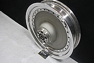 Aluminum Motorcycle Wheel AFTER Chrome-Like Metal Polishing and Buffing Services / Restoration Services