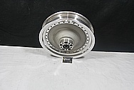 Aluminum Motorcycle Wheel AFTER Chrome-Like Metal Polishing and Buffing Services / Restoration Services