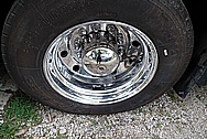 2003 Newmar Dutch Star RV Aluminum Wheels AFTER Chrome-Like Metal Polishing and Buffing Services / Restoration Services