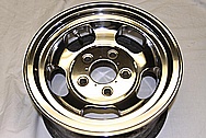 U.S. Indy Aluminum Mag Wheel AFTER Chrome-Like Metal Polishing and Buffing Services