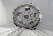 Aluminum Wheel AFTER Chrome-Like Metal Polishing and Buffing Services / Restoration Services