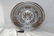 Aluminum Wheel AFTER Chrome-Like Metal Polishing and Buffing Services / Restoration Services