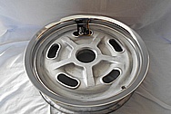 Aluminum Wheel AFTER Chrome-Like Metal Polishing and Buffing Services / Restoration Services