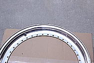 HRE Aluminum Wheel AFTER Chrome-Like Metal Polishing and Buffing Services