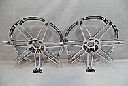 Aluminum Wheel AFTER Chrome-Like Metal Polishing and Buffing Services / Restoration Services