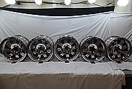 Aluminum Wheel AFTER Chrome-Like Metal Polishing and Buffing Services / Restoration Services