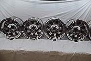 Aluminum Wheel AFTER Chrome-Like Metal Polishing and Buffing Services / Restoration Services