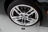 BMW Aluminum Wheel AFTER Chrome-Like Metal Polishing and Buffing Services / Restoration Services 