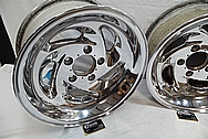 Aluminum Wheel AFTER Chrome-Like Metal Polishing and Buffing Services / Restoration Services