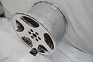 Dodge viper stock OEM Aluminum Wheels AFTER Chrome-Like Metal Polishing and Buffing Services / Restoration Services 