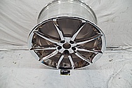 Dodge viper stock OEM Aluminum Wheels AFTER Chrome-Like Metal Polishing and Buffing Services / Restoration Services 