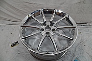 Dodge viper stock OEM Aluminum Wheels AFTER Chrome-Like Metal Polishing and Buffing Services / Restoration Services 