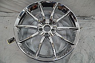 Dodge viper stock OEM Aluminum Wheels AFTER Chrome-Like Metal Polishing and Buffing Services / Restoration Services 