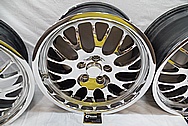 Dodge viper stock OEM Aluminum Wheels AFTER Chrome-Like Metal Polishing and Buffing Services / Restoration Services 