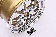 Drag DR16 Aluminum Spoked Wheel AFTER Chrome-Like Metal Polishing and Buffing Services