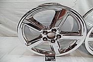 Chrome Plated Aluminum Wheels AFTER Chrome-Like Metal Polishing - Aluminum Wheel Polishing 