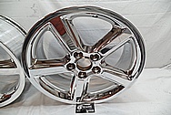 Chrome Plated Aluminum Wheels AFTER Chrome-Like Metal Polishing - Aluminum Wheel Polishing 