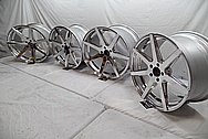 Rohana Aluminum Wheels AFTER Chrome-Like Metal Polishing - Aluminum Polishing - Wheel Polishing