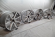 Rohana Aluminum Wheels AFTER Chrome-Like Metal Polishing - Aluminum Polishing - Wheel Polishing