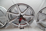 Rohana Aluminum Wheels AFTER Chrome-Like Metal Polishing - Aluminum Polishing - Wheel Polishing