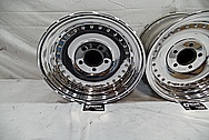 Aluminum Wheel Lips and Faces With Rivets AFTER Chrome-Like Metal Polishing - Aluminum Polishing - Wheel Polishing