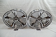 Boyd Coddington Alumium Racing Wheels AFTER Chrome-Like Metal Polishing - Aluminum Polishing - Wheel Polishing