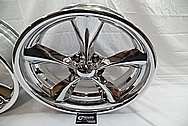 Boyd Coddington Alumium Racing Wheels AFTER Chrome-Like Metal Polishing - Aluminum Polishing - Wheel Polishing