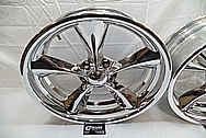 Boyd Coddington Alumium Racing Wheels AFTER Chrome-Like Metal Polishing - Aluminum Polishing - Wheel Polishing