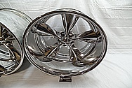 Boyd Coddington Alumium Racing Wheels AFTER Chrome-Like Metal Polishing - Aluminum Polishing - Wheel Polishing