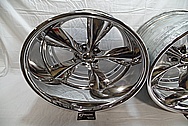 Boyd Coddington Alumium Racing Wheels AFTER Chrome-Like Metal Polishing - Aluminum Polishing - Wheel Polishing