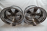 Boyd Coddington Alumium Racing Wheels AFTER Chrome-Like Metal Polishing - Aluminum Polishing - Wheel Polishing