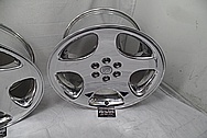 1998 Dodge Viper Aluminum Stock Wheels AFTER Chrome-Like Metal Polishing and Buffing Services - Aluminum Polishing