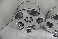 1998 Dodge Viper Aluminum Stock Wheels AFTER Chrome-Like Metal Polishing and Buffing Services - Aluminum Polishing