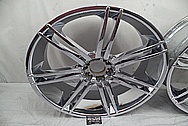 28" Aluminum Wheels AFTER Chrome-Like Metal Polishing and Buffing Services - Aluminum Polishing - Wheel Polishing 