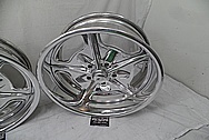 Aluminum Wheels AFTER Chrome-Like Metal Polishing and Buffing Services - Aluminum Polishing Services 