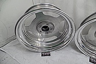 Aluminum Wheels AFTER Chrome-Like Metal Polishing and Buffing Services - Aluminum Polishing Services 