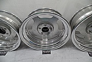 Aluminum Wheels AFTER Chrome-Like Metal Polishing and Buffing Services - Aluminum Polishing Services 