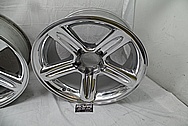 Ford Lightning Aluminum Wheels AFTER Chrome-Like Metal Polishing - Aluminum Polishing Services - Wheel Polishing Services