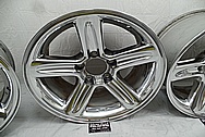 Ford Lightning Aluminum Wheels AFTER Chrome-Like Metal Polishing - Aluminum Polishing Services - Wheel Polishing Services