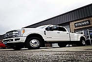 Ford 3500 Series Platinum Edition Truck Aluminum Wheels AFTER Chrome-Like Metal Polishing - Aluminum Polishing Services