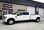 Ford 3500 Series Platinum Edition Truck Aluminum Wheels AFTER Chrome-Like Metal Polishing - Aluminum Polishing Services