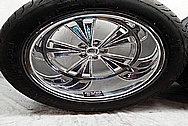 Ford 3500 Series Platinum Edition Truck Aluminum Wheels AFTER Chrome-Like Metal Polishing - Aluminum Polishing Services