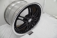Chevy Corvette I-Forged Aluminum Wheels AFTER Chrome-Like Metal Polishing and Buffing Services - Aluminum Polishing Services