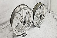 Halibrand Magnesium Wheels AFTER Chrome-Like Metal Polishing and Buffing Services / Restoration Services - Magnesium Polishing