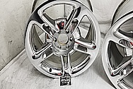 2004 Chevrolet SSR Aluminum Wheels AFTER Chrome-Like Metal Polishing and Buffing Services / Restoration Services - Aluminum Polishing 