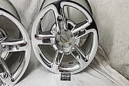 2004 Chevrolet SSR Aluminum Wheels AFTER Chrome-Like Metal Polishing and Buffing Services / Restoration Services - Aluminum Polishing 